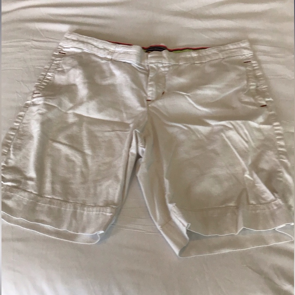 Polo Jeans Company by Ralph Lauren White Cotton Blend Bermudas